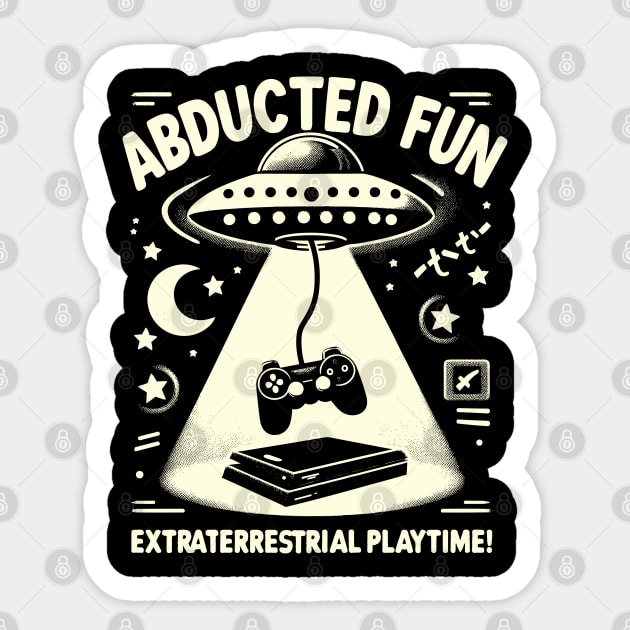 Abducted Fun. Extraterrestrial Playtime! Sticker by Lima's